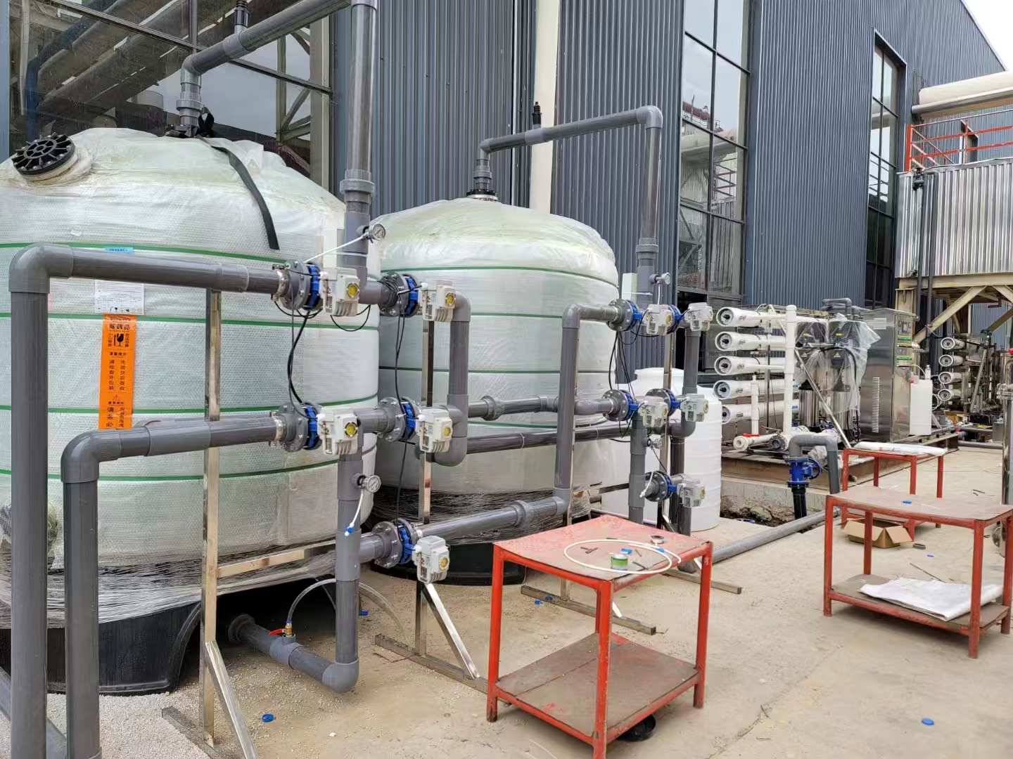 刨花板车间锅炉水处理